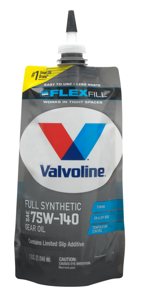 Valvoline Advanced Full Synthetic FlexFill 75W-140 Gear Oil 1 QT