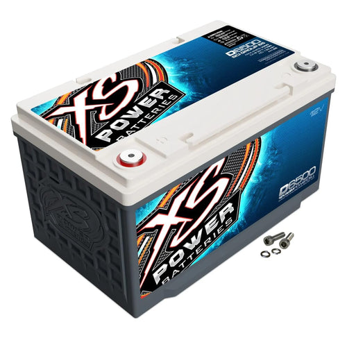XS Series D6500 12V 3,900 Amp AGM High Output Battery with M6 Terminal Bolt