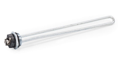 Camco 3500W 240V Screw-In Water Heater Element - High Watt Density, Silver / Pewter 02282/02283