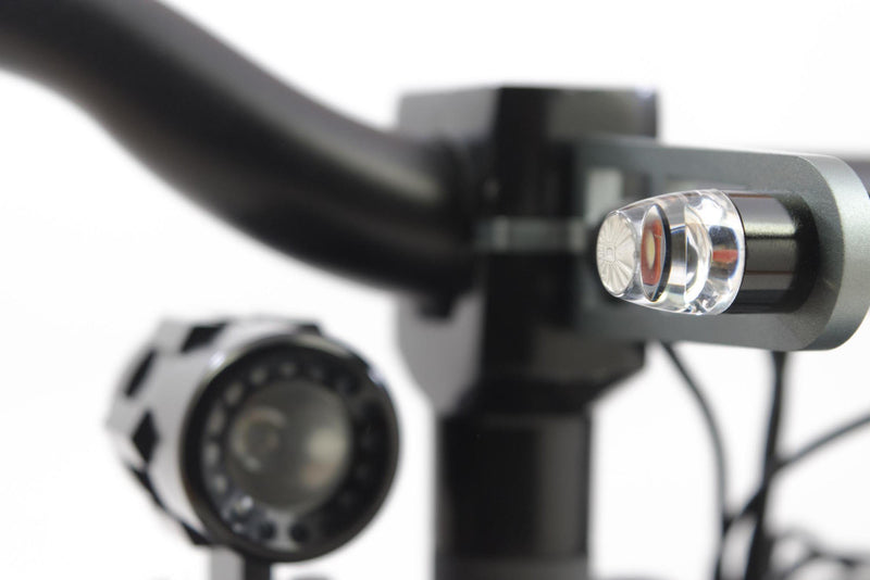 Morimoto LED-MC-PIN Black MC Mini Pin-Type Indicators (Pair), 2 Pack