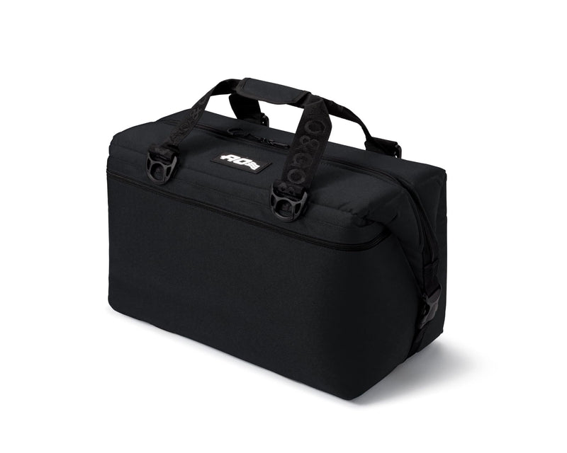 AO Coolers Soft-Sided Original Cooler Bag, Leak-Proof, Insulated, Lightweight, Black, 36-Can