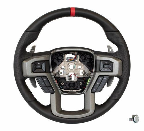 3600F15RRD Ford Raptor Steering Wheel, 2016-2017, F-150