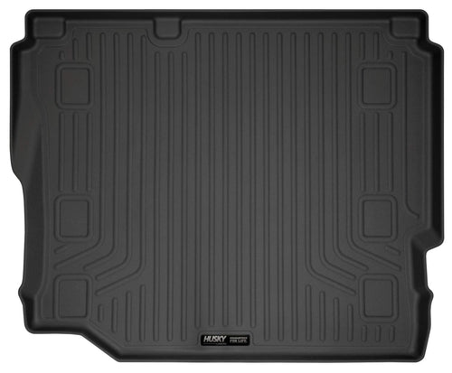Weatherbeater Cargo Liner Husky Liners | Fits 2018-2025 Jeep Wrangler JK/JL 4-Door w/Cloth Seats & Without Subwoofer | 1-pc Black - 20721
