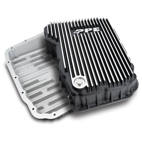 Heavy Duty PPE Transmission Pan (Brushed) 228052110 Compatible for Dodge Ram 2500/3500 6.7L 68RFE Transmission