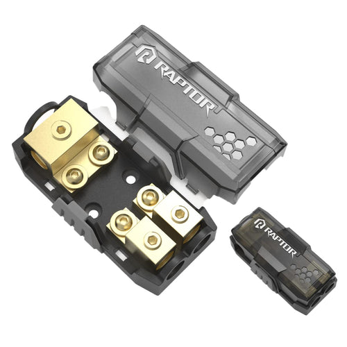 PRO SERIES RAPTOR BY METRA ELECTRONICS MANL FUSED 2-POSITION DISTRIBUTION BLOCK - RMANL2