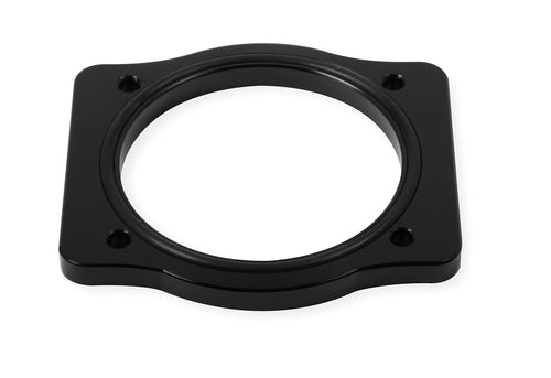 Sniper EFI Holley 860012 Throttle Body Spacer Black 92mm LS Engines