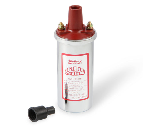 Universal Mallory Chrome Canister Ignition Coil