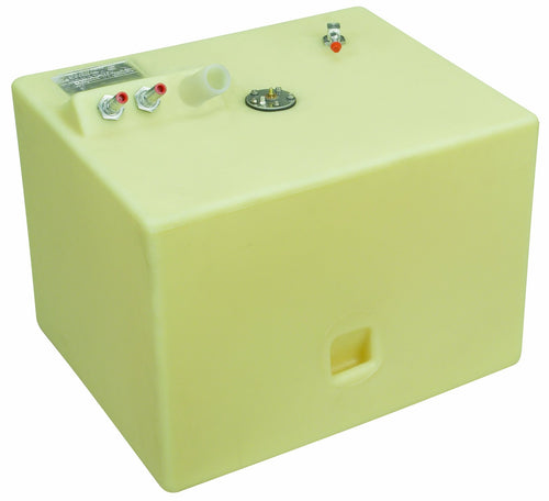 Below Deck Permanent Fuel Tank Moeller Marine 032629, 29 Gallon - 23.00 in. L x 18.75 in. W x 19.67 in. H