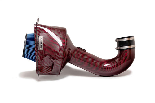 15-19 Chevrolet Corvette C7 Z06 Corsa 6.2L V8 Red Carbon Fiber Air Intake (Does Not Fit ZR1) (44002-R)