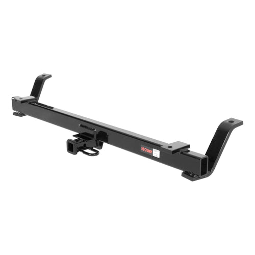 CURT Class 1 Trailer Hitch 11041, 1-1/4-Inch Receiver, Fits Select Ford Mustang, GLOSS BLACK POWDER COAT