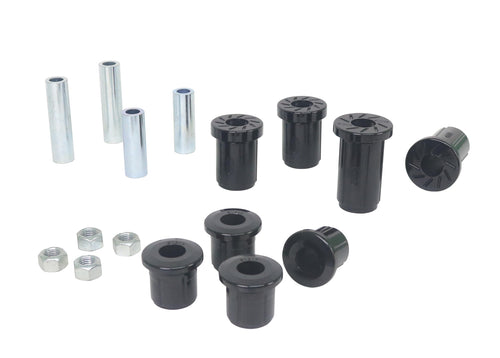Whiteline W56422 Control Arm Bushing Kit Front Suspension Compatible with 99-10 Sierra 2500 HD, Sierra 3500 HD, Silverado 2500 HD, Avalanche 2500, Silverado 1500, Silverado 3500 HD