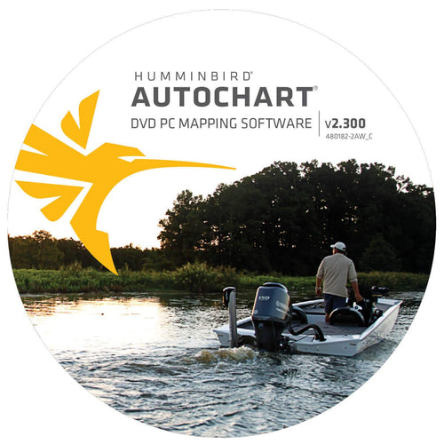 Humminbird North America Map AutoChart PC SD Card for Fish Finders