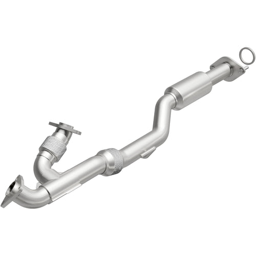 MagnaFlow OEM Grade Direct-Fit Catalytic Converter Federal/EPA Compliant 52699 - Stainless Steel 2.5in Main Piping, 48.75in Overall Length, No Converter O2 Sensor - Import SUV Replacement