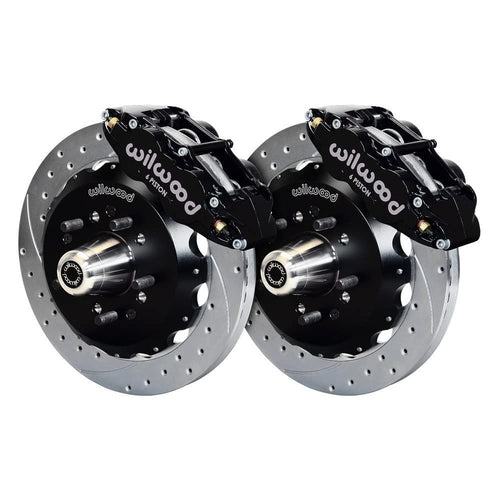 12.88" FNSL6R Hub Front Kit, Drill-Zinc