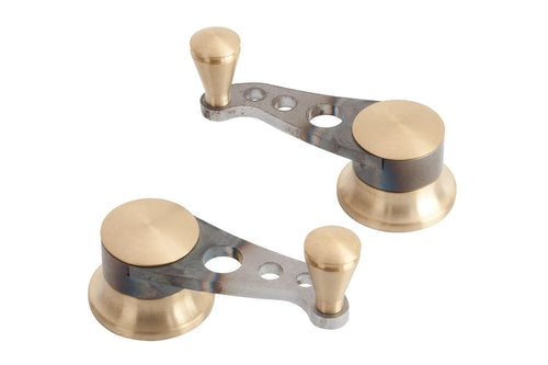 Lakester IDH-2041 Raw Finish Vent Window Crank Kit - Pair