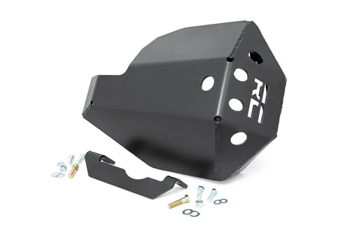 Rough Country M230 Rear Diff Skid Plate for 18-24 Jeep Wrangler JL - 10628