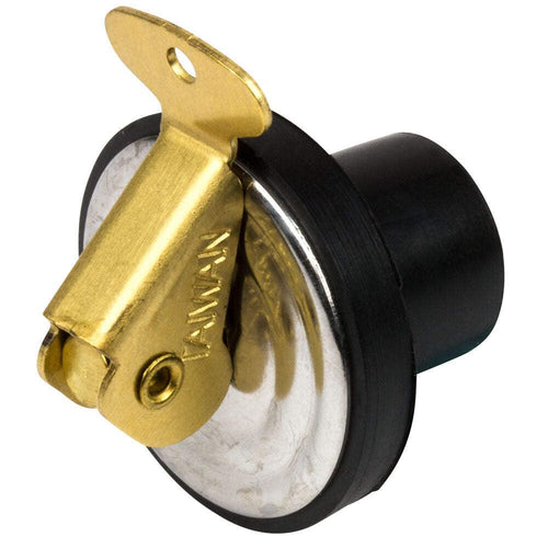 Baitwell Plug Sea Dog Brass/Neoprene - 5/8"-Pair