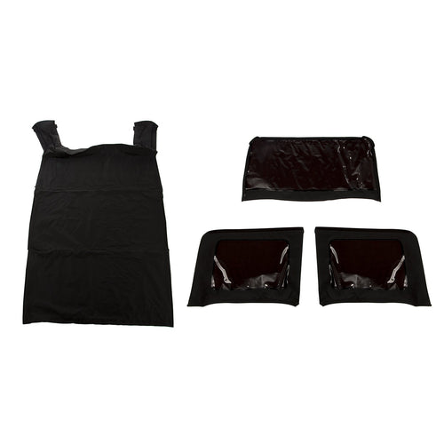 Montana Soft Top, Black Diamond | Rugged Ridge | 13771.35 | Fits 2007-2009 Jeep Wrangler JKU 4-Door