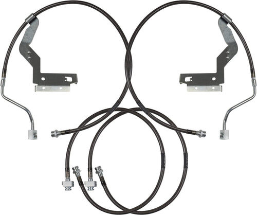 FORD F250/350 4X4 SS EXTENDED BRAKE LINES CARLI - 5.5" LIFT 23+