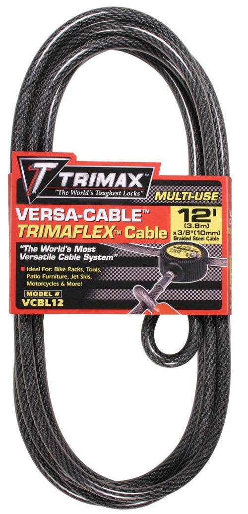 Trimax Replacement VMAX12CBL Cable for Versa Cable (12 ft Long x 10mm) Cable only