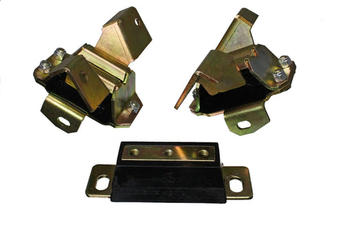 MOTOR/TRANSMISSION MOUNT SET Energy Suspension,Black