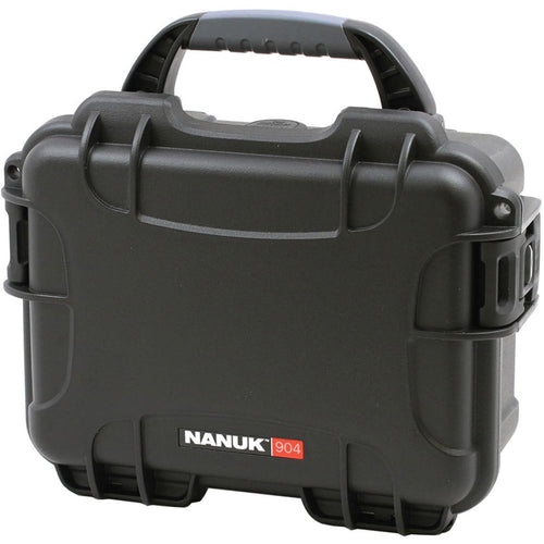 Black Nanuk 904 Waterproof Hard Case with Foam Insert
