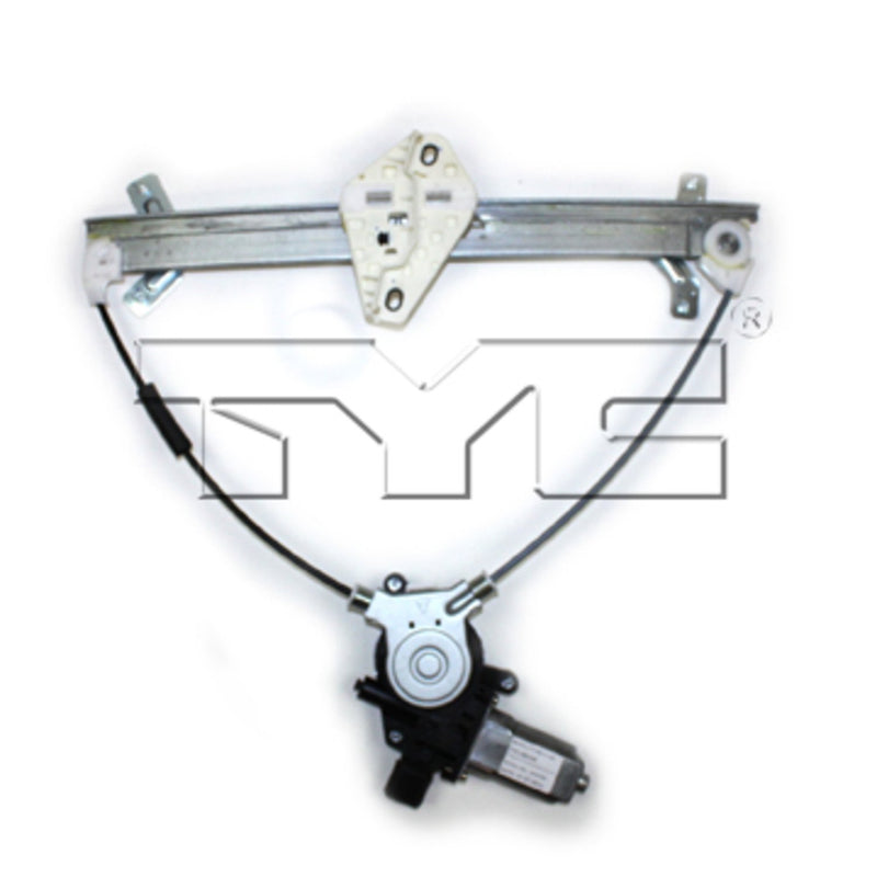 Power Window Motor and Regulator Assembly TYC 660109 Front Right-Side Compatible with 2003-2007 Honda Accord