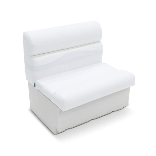 30" L x 26" W x 30" H White Bench Seat - Taylor Made 674641 Platinum Series