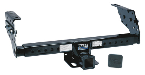 Reese 37152 Custom-Fit Class IV Hitch with 2" Square Receiver opening, includes Hitch Plug Cover , Black