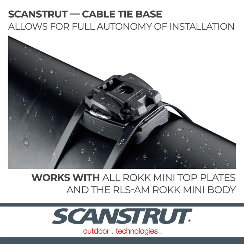 ROKK Mini Cable Tie Base Scanstrut RLS-403