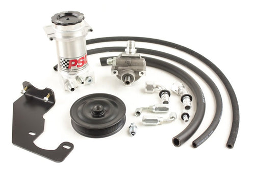 PSC Motor Sports High Volume Power Steering Pump Kit PK1862 Hemi Conversion Block Mount 7 Rib Pulley
