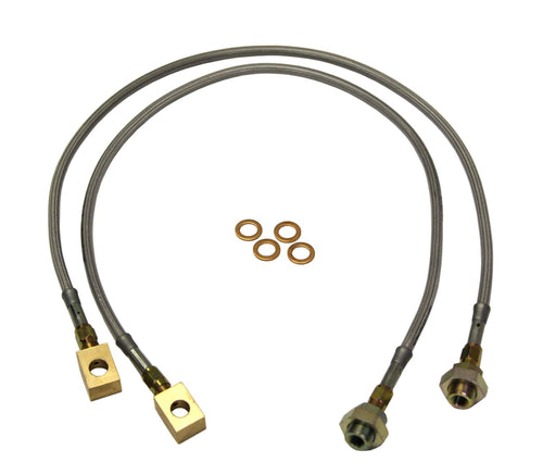 6"- 8" Skyjacker Stainless Steel Brake Line - Pair