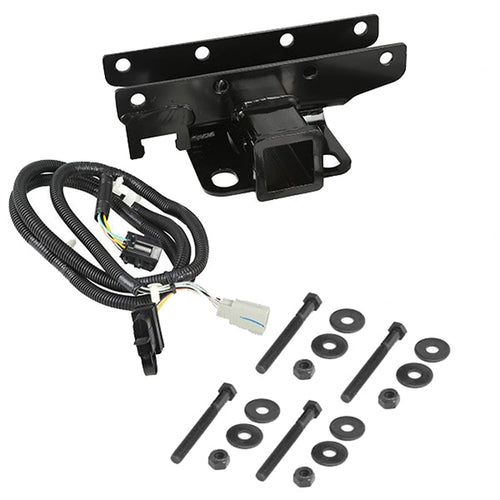 Trailer Hitch Kit Rugged Ridge 11580.51, Wiring Harness; 07-18 Jeep Wrangler JK