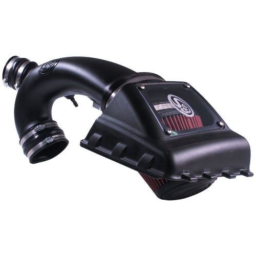 Cold Air Intake S&B Filters 75-5067 For 2011-2014 Ford F-150 3.5L EcoBoost (Oiled Cleanable, 8-ply Cotton Filter)