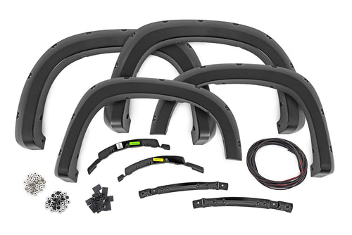 Pocket Fender Flares Rough Country for 22-25 Chevy Silverado 1500 - F-C12211