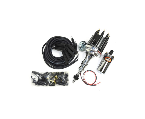 Ignition Kit Pertronix Bundle011 (Includes Ford SBPlay Distributor with Black Male Cap), 1 Pack