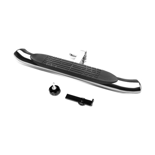 Black Horse Stainless Steel Rear Hitch Step Stainless Steel Compatible with Universal-Universal Universal Universal Fits in Class III 2†Hitch Receiver 4" Oval