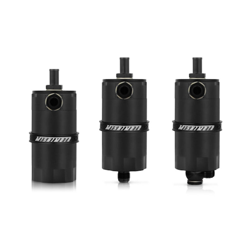 Baffled Oil Catch Can Mishimoto, Black