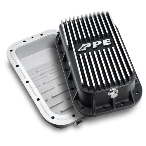 Heavy Duty PPE Cast Aluminum Oil Pan (Brushed) 214054010 Compatible for 2012-2018 Jeep Wrangler 3.6L or 2011-2019 Dodge Challenger/Charger 3.6L