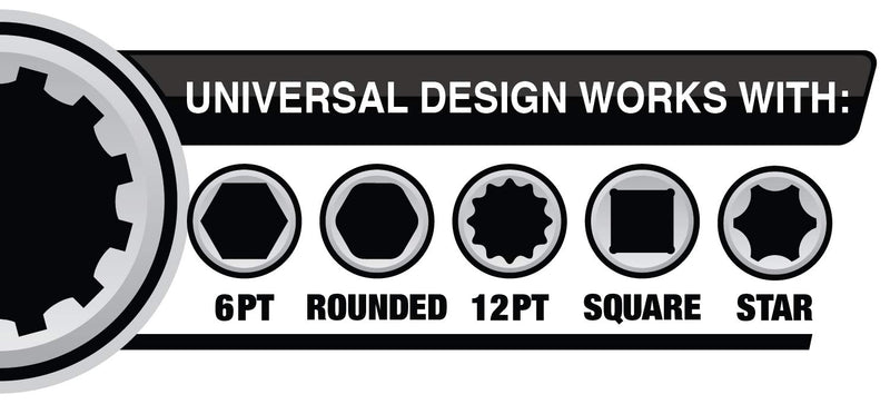 W36193 Performance Tool 1/4-Inch Drive Universal Spline Set