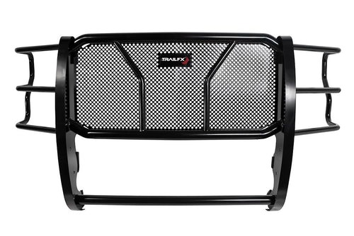 TrailFX Grille Guard for GMC Sierra 1500 2020-2021 with Brush Guard and Punch Plate Heavy Duty Black Powder Coated Steel 1-Piece Grille Guard TrailFX E0517B