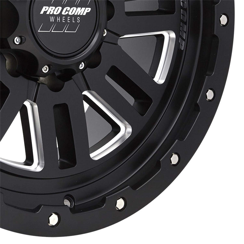 20X9 ProComp Alloys Wheels 8X6.5 5BS Offset 0Mm Satin Back 5161-298250