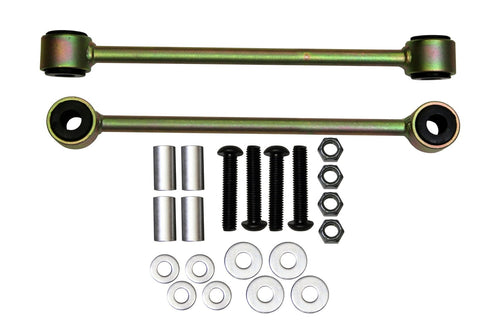 Skyjacker Sway Bar Extended End Links SBE502; Lift Height 2-3.5 in.; Black Rubber Bushings;