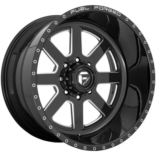 Mono Fuel D09 22X12 8X180 MT-BLK-MIL -50MM - DE0922201845