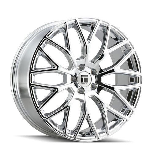 TR76 TOUREN 3276 Chrome 20X8.5 5-112 35MM 66.56MM