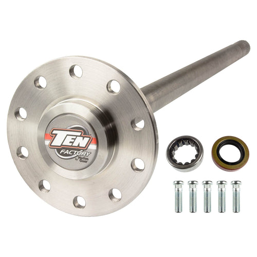 TEN Factory MG27119 Spline Drive Axle Shaft Assembly Rear Left/right Bolt Pattern for GM 8.875 (12 Bolt) 30 Spline 5x4.75, 30.06" Length Fits A/F-Body – Replaces 3969285, 92-25122, AXG3969285, 17119