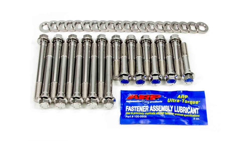 ARP 6-Point Stainless Steel Head Bolt Kit 454-3601 for Small Block Ford