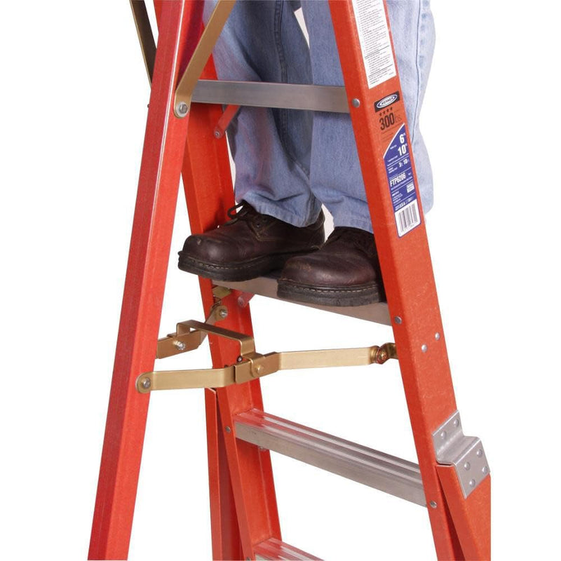 FTP6208, Werner, Tripod Stepladder, Fg, 8 Ft. H, 300 Lb Cap.