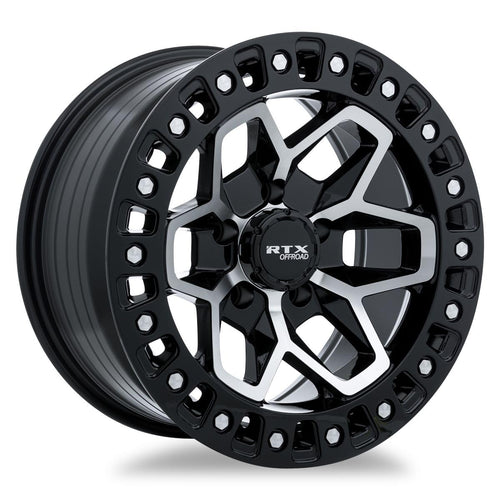 083027 RTX® (Offroad), Zion, Gloss Black Machined, 20x9 6x135 ET0 CB87.1