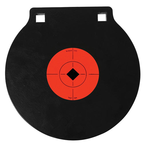 Birchwood Casey AR500 Steel World of Targets Shooting Hunting Sports Competition 8" Double Hole 3/8" Gong Target